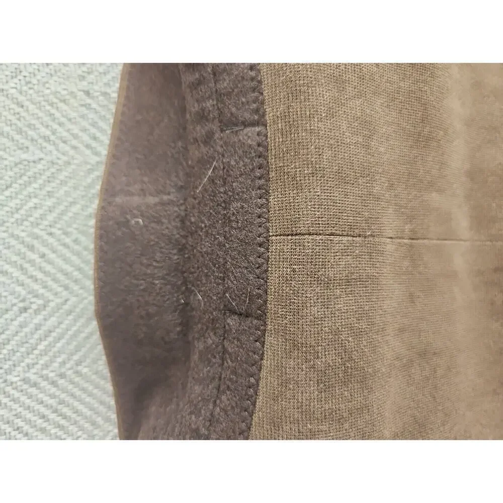 Ralph Lauren Green Label Suede Tan Sport Jacket Blazer 44R Fully Lined Grt Shape